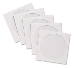AcePlus 1000 CD Paper Sleeves with Window and Flap 100g